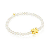 Fashion Bear Sterling Silver Pearl Bracelets