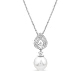 Exquisite Pearl Sterling Silver Necklaces
