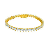 Love Zirconia Tennis Bracelets
