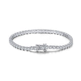 Single Row Full Zirconium Tennis Bracelets