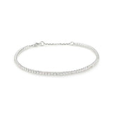 Zirconia Sterling Silver Tennis Bracelets
