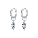 Water Drops Full Diamond Earrings