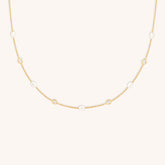 Baby's Breath Sterling Silver Pearl Necklaces