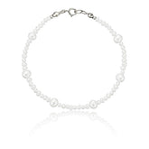 Fashion Personalised Sterling Silver Pearl Bracelets