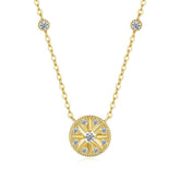 Six Star Awn 14ct Gold Necklaces
