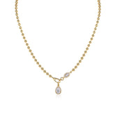 Trend Gold Moissanite Choker Necklaces