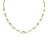 Fashion Back Moissanite Choker Necklaces