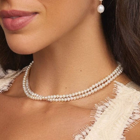 Elegant Fashion Women's Pearl Necklaces