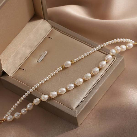 Double layered Pearl Bracelets