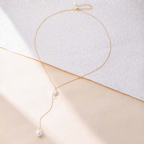 Light luxury Collarbone Pearl Necklaces