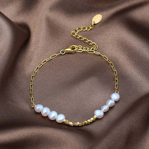 Natural Freshwater Elegant Versatile Pearl Bracelets