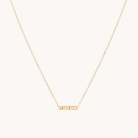 Minimalist Anniversary Pure Gold Necklaces
