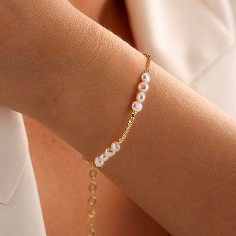 Natural Freshwater Elegant Versatile Pearl Bracelets