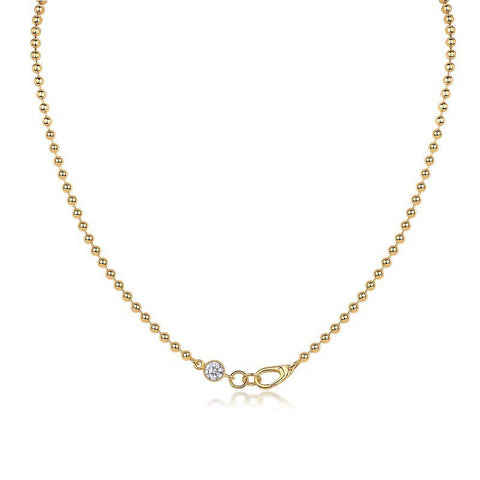Stacked Moissanite Choker Necklaces