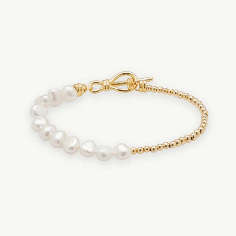 Irregular Design Pearl Bracelets for Gifting