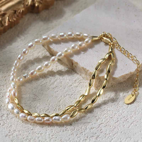 Unique Braided Pearl Bracelets