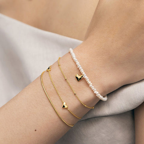 Love Irregular Small Pearl Bracelets