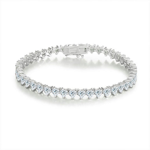 Love Zirconia Tennis Bracelets