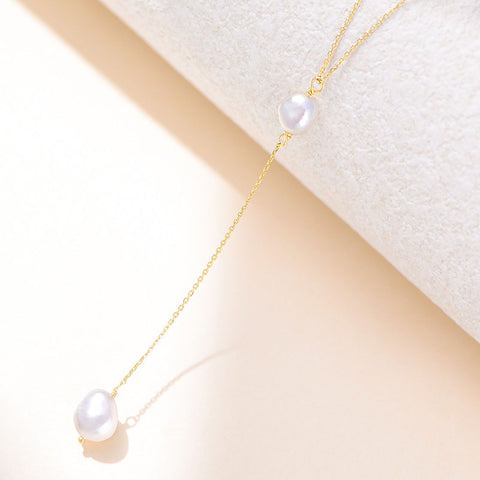 Light luxury Collarbone Pearl Necklaces