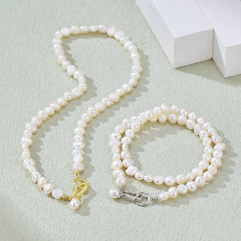 Classic Handmade Pearl Necklaces