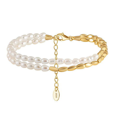 Unique Braided Pearl Bracelets