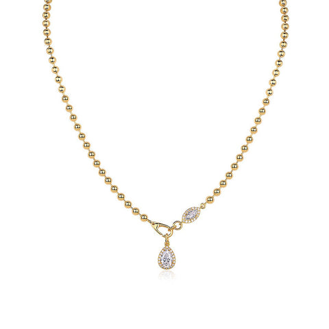 Trend Gold Moissanite Choker Necklaces