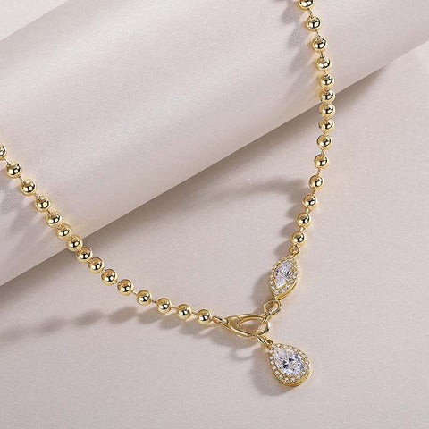 Trend Gold Moissanite Choker Necklaces